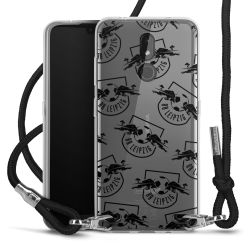 Carry Case Transparent Fabric black/silver