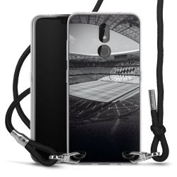 Carry Case Transparent Fabric black/silver