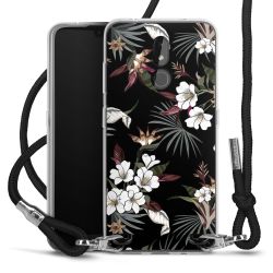 Carry Case Transparent Fabric black/silver