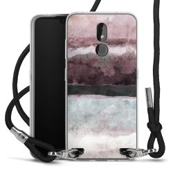 Carry Case Transparent Fabric black/silver