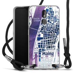 Carry Case Transparent Fabric black/silver