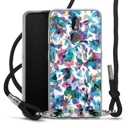 Carry Case Transparent Fabric black/silver