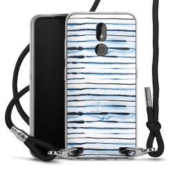 Carry Case Transparent Fabric black/silver