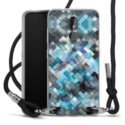 Carry Case Transparent Fabric black/silver