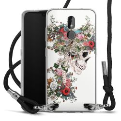 Carry Case Transparent Fabric black/silver