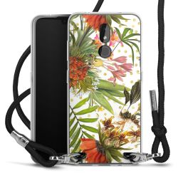 Carry Case Transparent Fabric black/silver