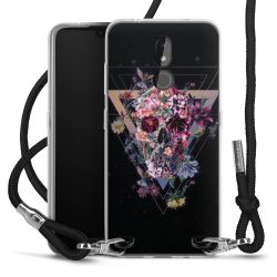 Carry Case Transparent Fabric black/silver