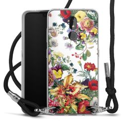 Carry Case Transparent Fabric black/silver