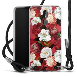 Carry Case Transparent Fabric black/silver