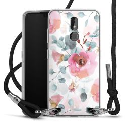 Carry Case Transparent Fabric black/silver