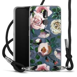 Carry Case Transparent Fabric black/silver