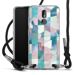 Carry Case Transparent Fabric black/silver