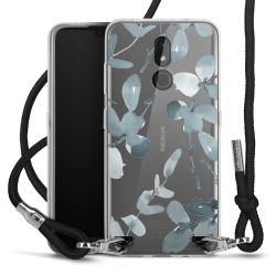 Carry Case Transparent Fabric black/silver