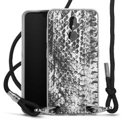 Carry Case Transparent Fabric black/silver