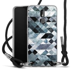 Carry Case Transparent Fabric black/silver