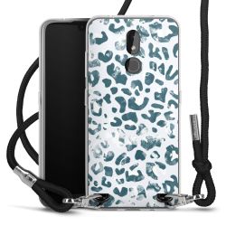 Carry Case Transparent Fabric black/silver