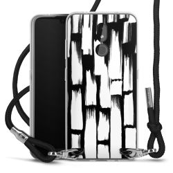 Carry Case Transparent Fabric black/silver