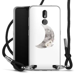 Carry Case Transparent Fabric black/silver