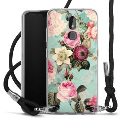 Carry Case Transparent Fabric black/silver