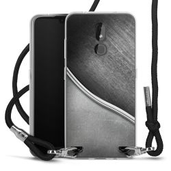 Carry Case Transparent Fabric black/silver