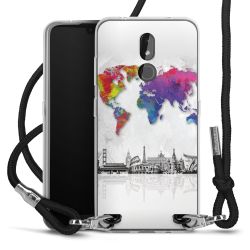 Carry Case Transparent Fabric black/silver