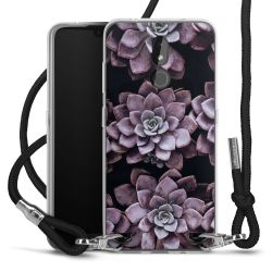 Carry Case Transparent Fabric black/silver