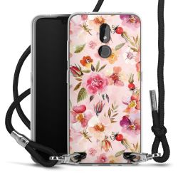 Carry Case Transparent Fabric black/silver