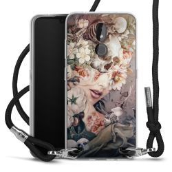 Carry Case Transparent Fabric black/silver