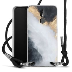 Carry Case Transparent Fabric black/silver