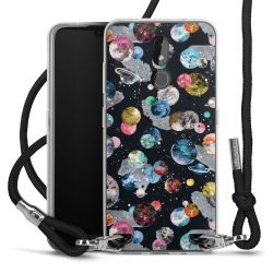 Carry Case Transparent Fabric black/silver