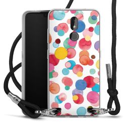 Carry Case Transparent Fabric black/silver