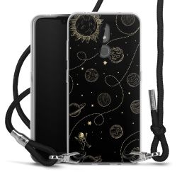 Carry Case Transparent Fabric black/silver