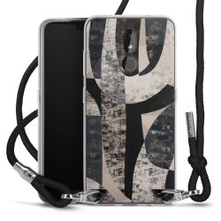 Carry Case Transparent Fabric black/silver