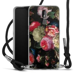 Carry Case Transparent Fabric black/silver