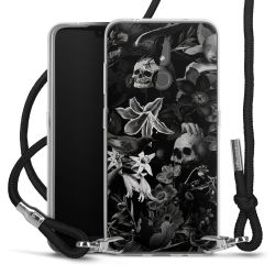 Carry Case Transparent Fabric black/silver