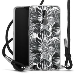 Carry Case Transparent Fabric black/silver