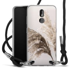 Carry Case Transparent Fabric black/silver