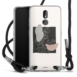 Carry Case Transparent Fabric black/silver