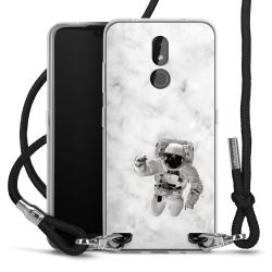 Carry Case Transparent Fabric black/silver