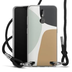 Carry Case Transparent Fabric black/silver