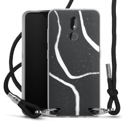 Carry Case Transparent Fabric black/silver