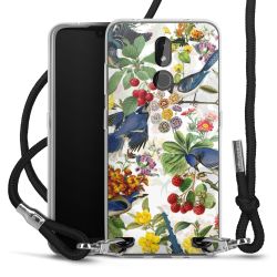 Carry Case Transparent Fabric black/silver