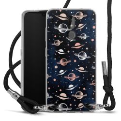 Carry Case Transparent Fabric black/silver