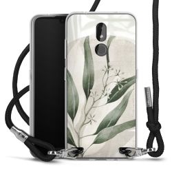 Carry Case Transparent Fabric black/silver