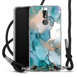 Carry Case Transparent Fabric black/silver