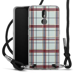 Carry Case Transparent Fabric black/silver