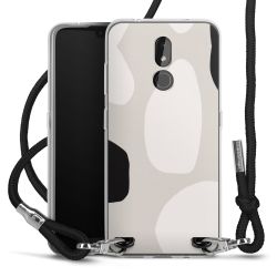 Carry Case Transparent Fabric black/silver