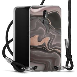 Carry Case Transparent Fabric black/silver