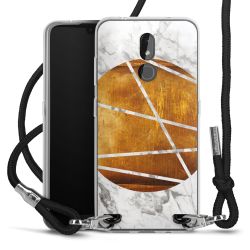 Carry Case Transparent Fabric black/silver