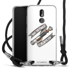 Carry Case Transparent Fabric black/silver